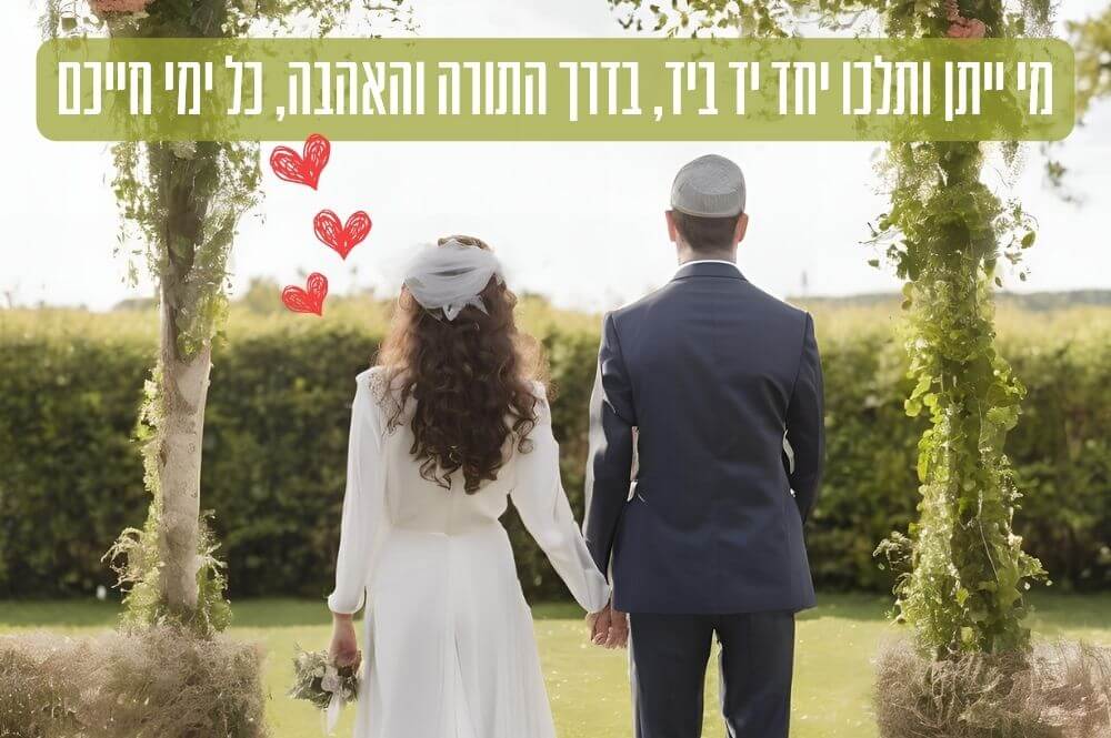ברכה לחתונה דתית